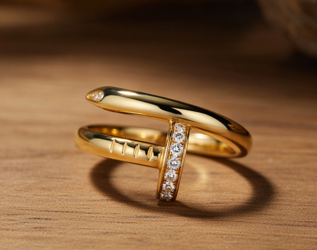 Inspired Radiance Nail Ring