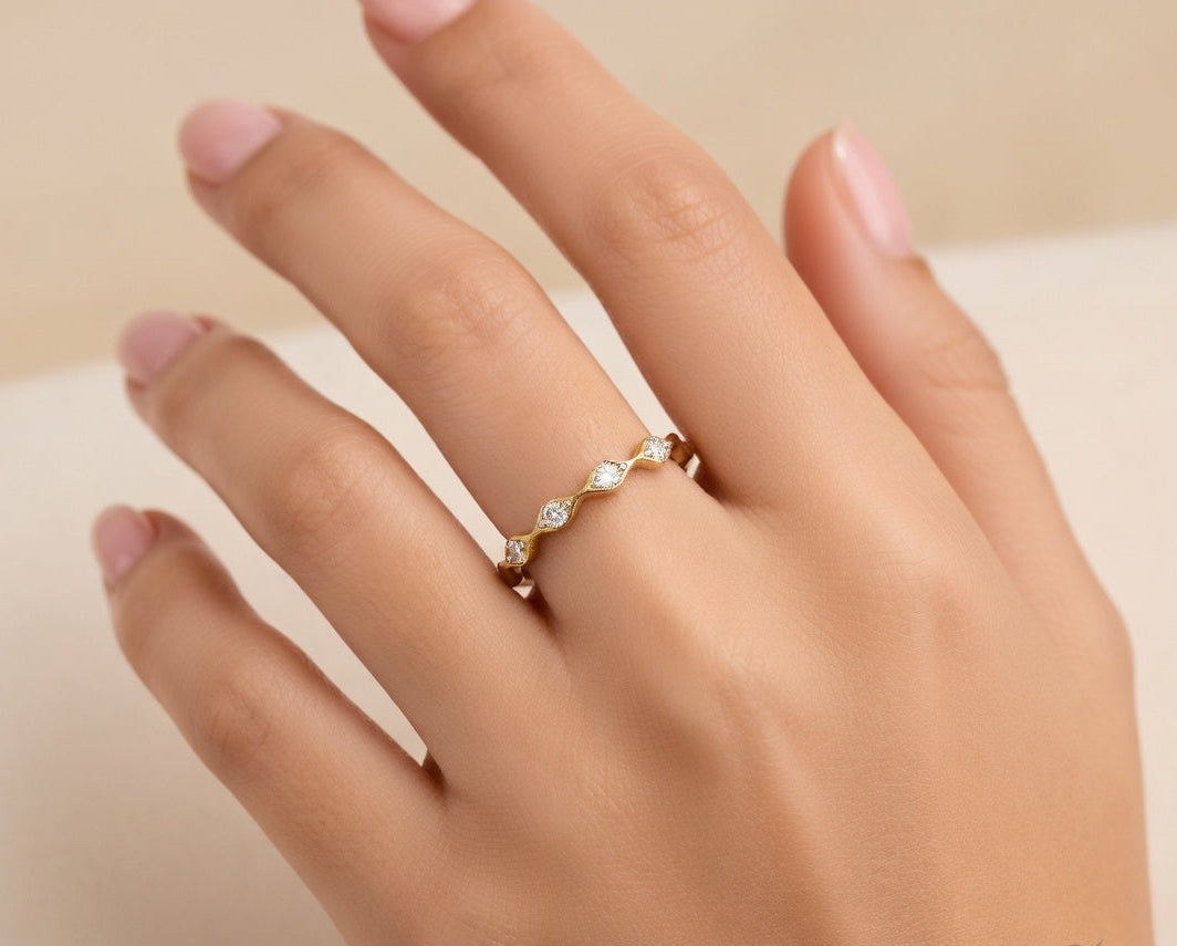 Waves of Eternity Ring