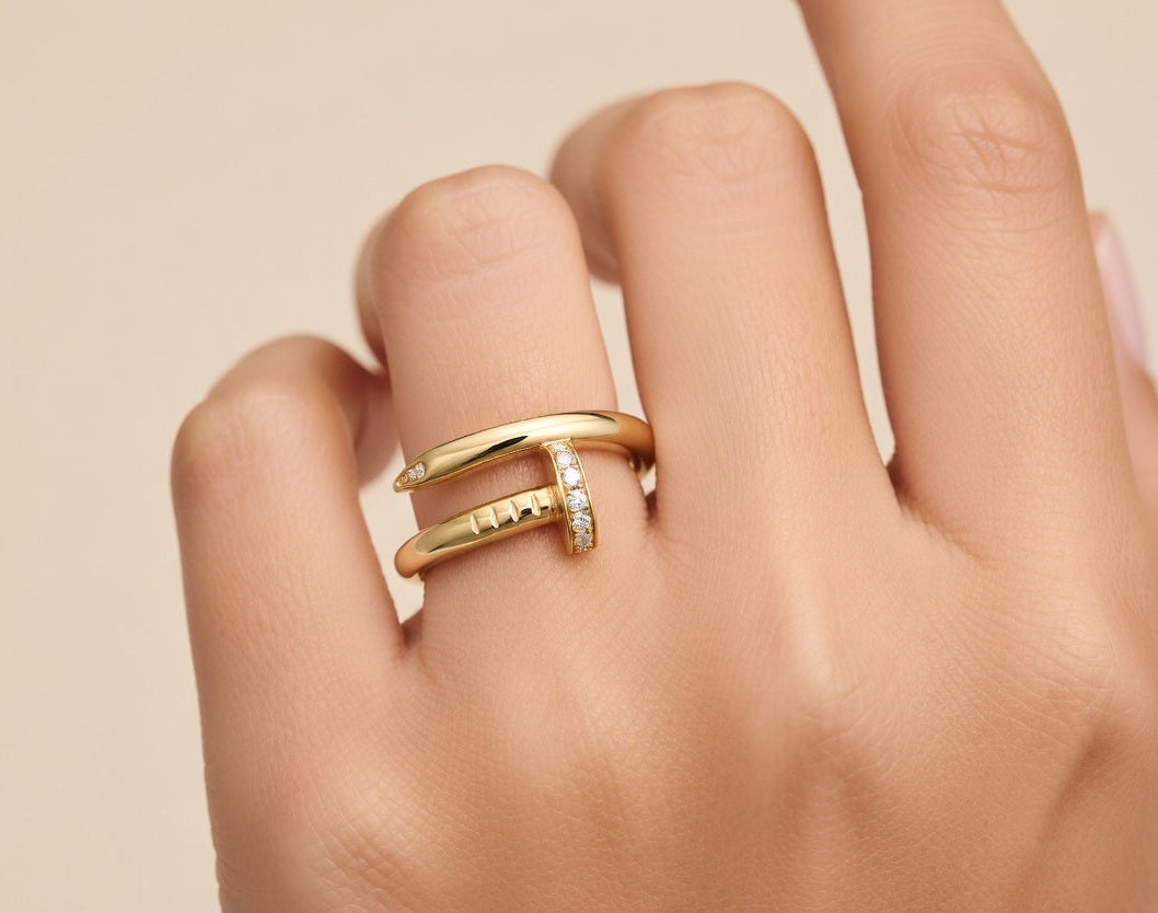 Inspired Radiance Nail Ring