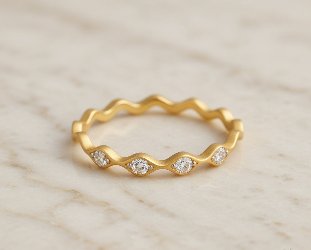 Waves of Eternity Ring