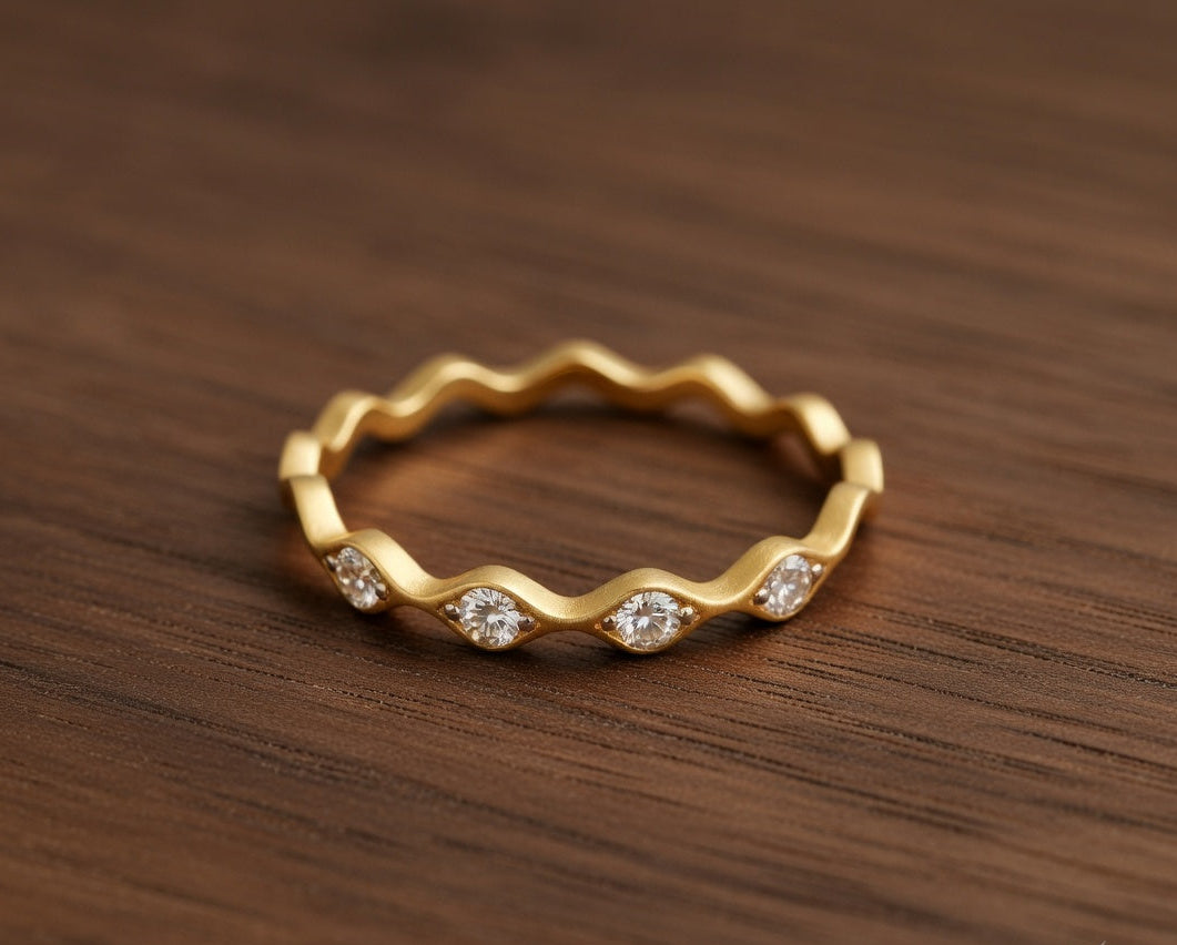 Waves of Eternity Ring